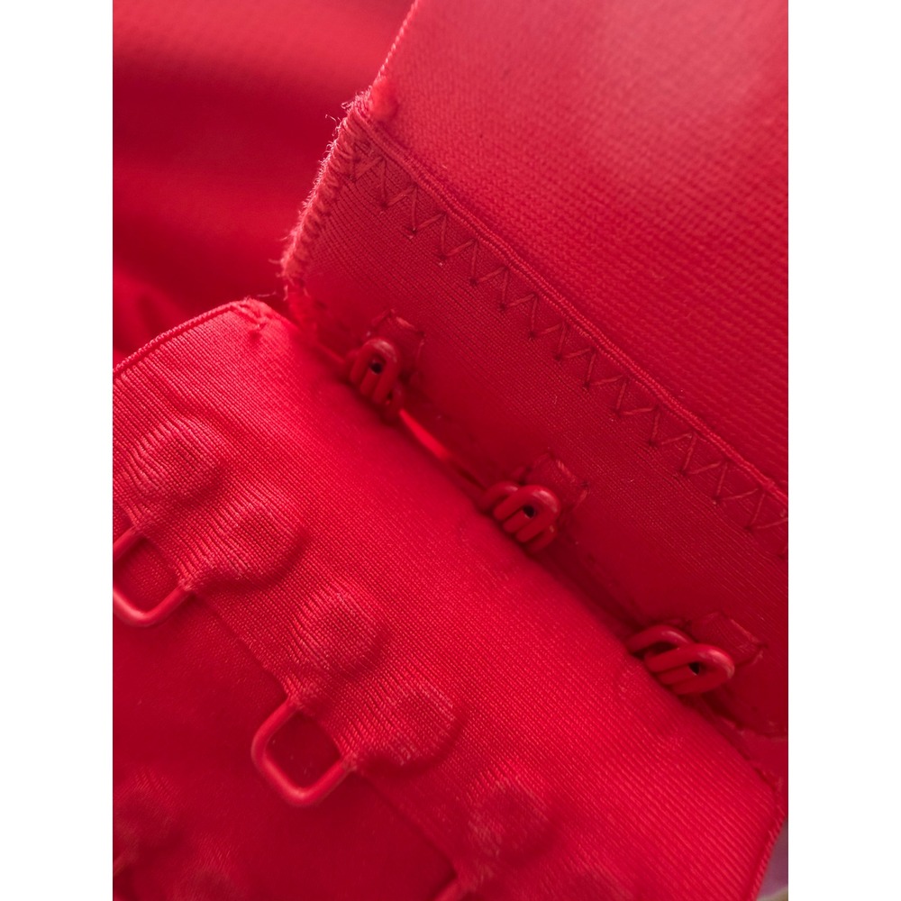 Offline by Aerie Goals Gloss Red High Neck Racerback Sports Bra XL - Picture 10 of 11